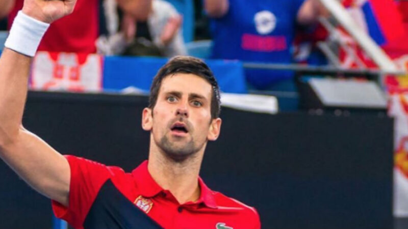 Djokovic con il cuore all’Italia: donazione a Bergamo