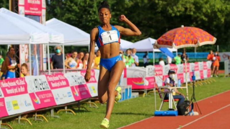 Atletica, altro record per Larissa Iapichino, figlia di Fiona May