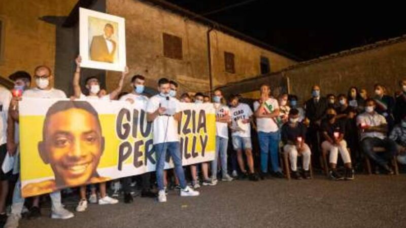 In duemila a Paliano alla fiaccolata per Willy Monteiro