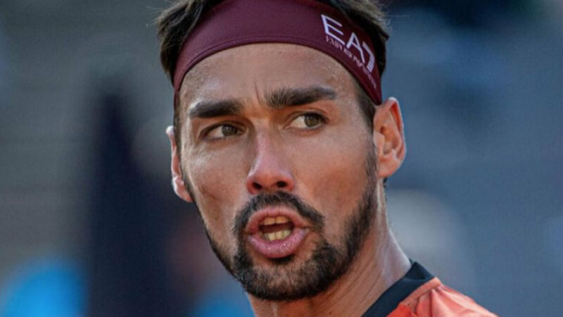 Tennis, Fabio Fognini positivo al Coronavirus