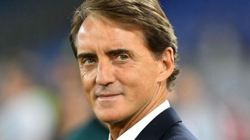 Il C.T dell’Italia Roberto Mancini positivo al Covid