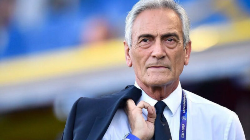 Il Presidente della FIGC: “Spero che da gennaio il calcio ritrovi il pubblico”