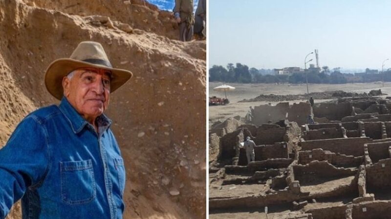 Egitto: l’archeologo Zahi Hawass porta alla luce la “città d’oro”