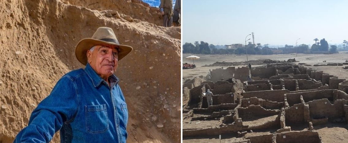 Egitto: l’archeologo Zahi Hawass porta alla luce la “città d’oro”