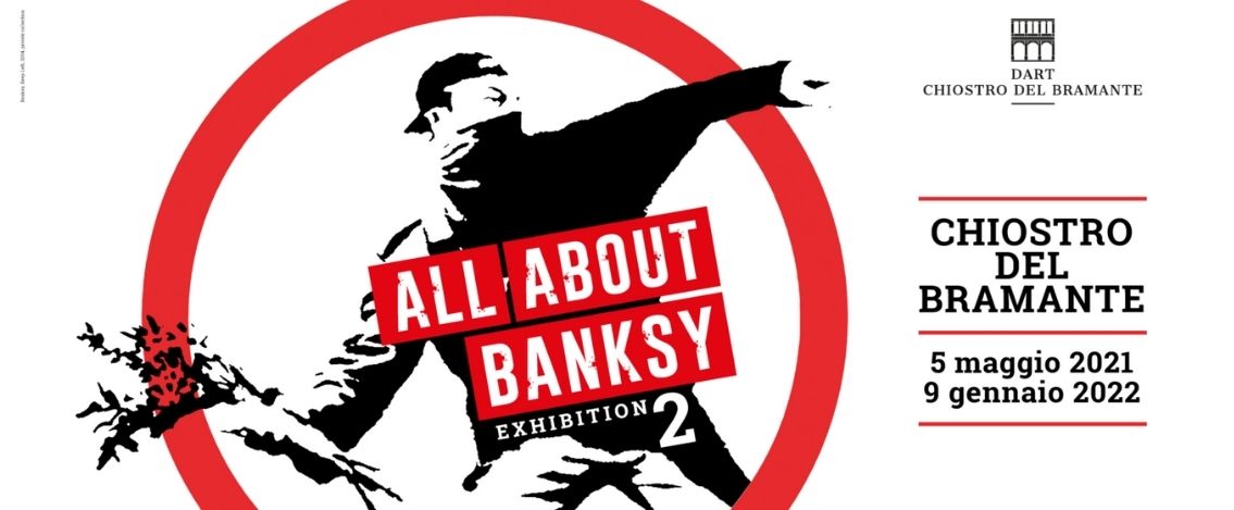 Banksy di nuovo in mostra a Roma fino al 9 gennaio 2022