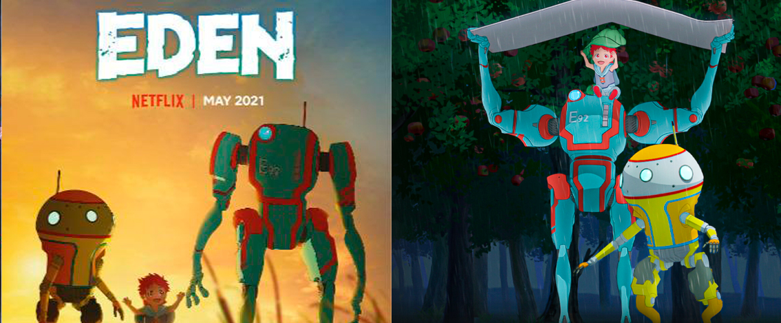 Eden: la nuova serie anime debutta su netflix