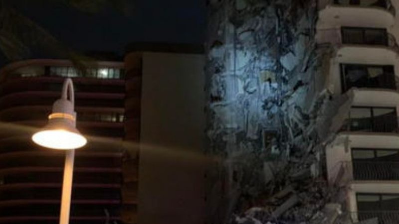 Miami, crolla un palazzo di 12 piani, diversi i feriti e una vittima accertata