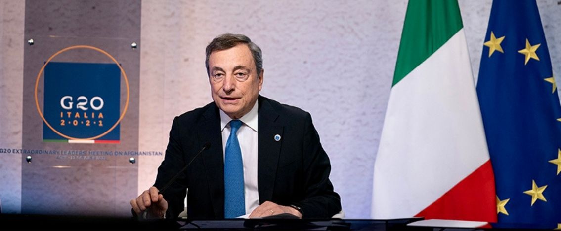 Riunione G20 per l’Afghanistan, le conclusioni di Draghi