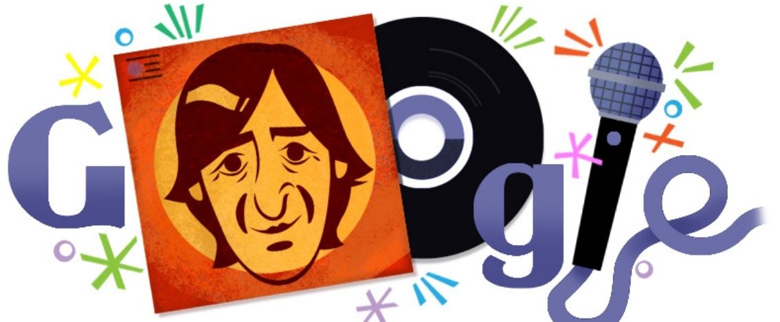 Giorgio Gaber, nell’anniversario della nascita Google gli dedica il doodle