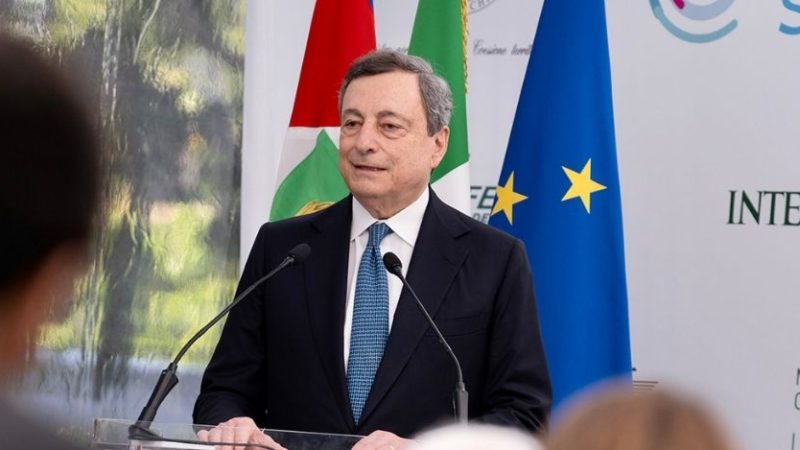 Draghi convoca il Cdm per voto di fiducia sul ddl Concorrenza