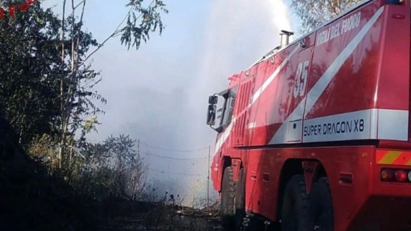 Incendio Roma, aperta un’indagine per incendio doloso