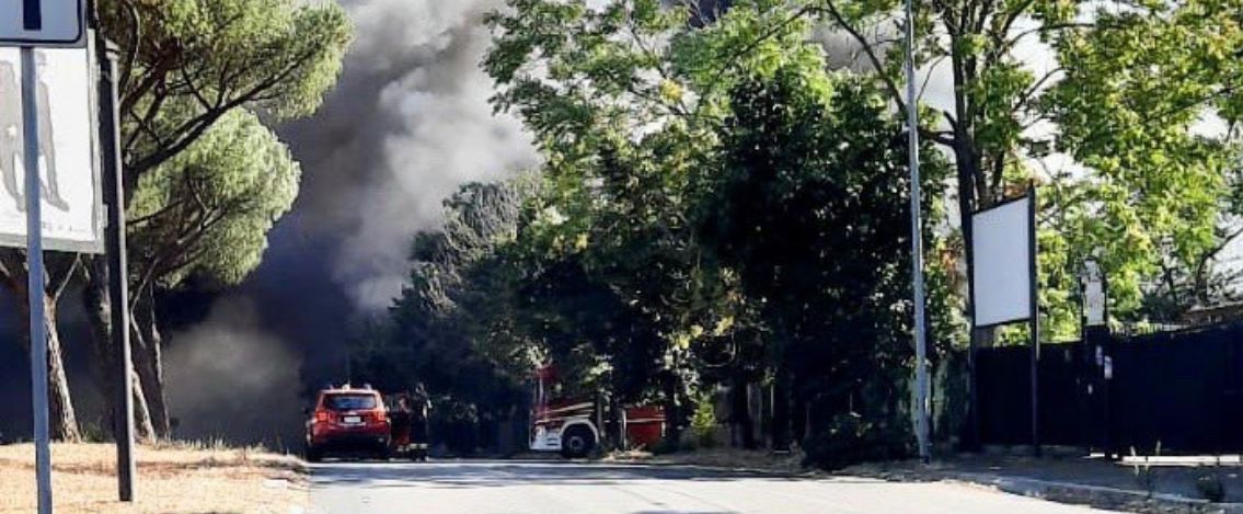 Roma, incendio a Centocelle: valori delle diossine alti