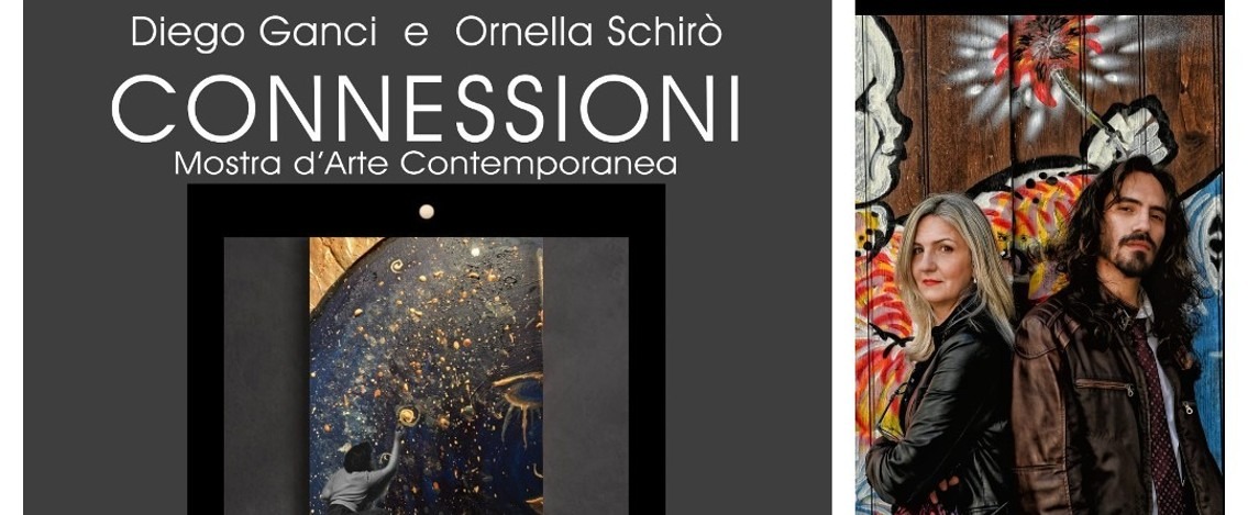 A Palermo si inaugura “Connessioni”, la mostra d’arte di Diego Ganci e Ornella Schirò