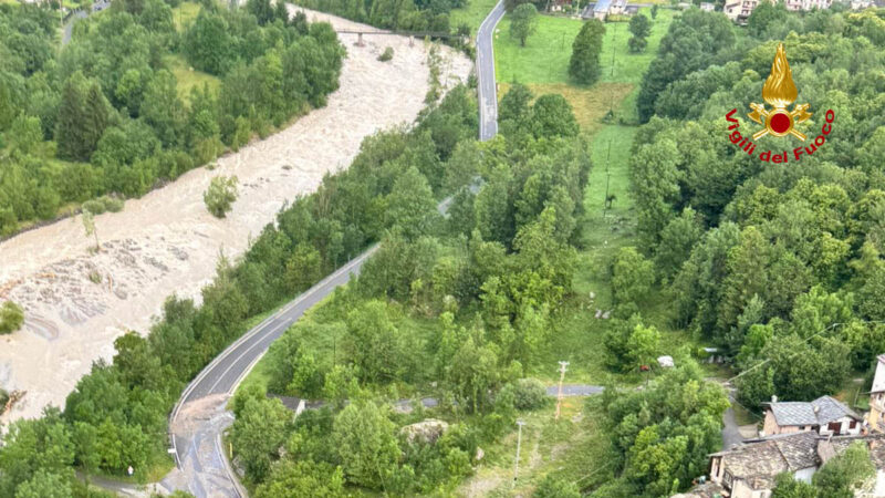 Maltempo in Piemonte: frane ed evacuazioni, 500 persone sfollate